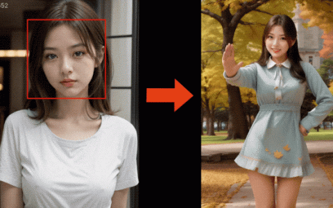 阿里再次创新：通过一句话和人脸即可实现《擦玻璃》舞蹈，服装背景自由切换！