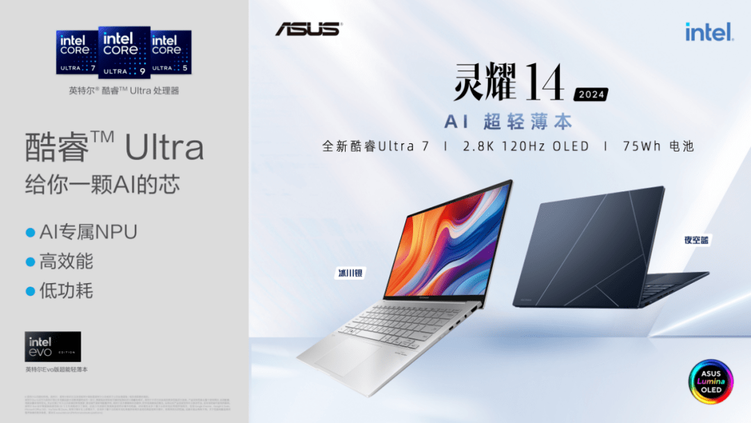 迈入AI PC时代!灵耀14 2024正式发布,首发6599元