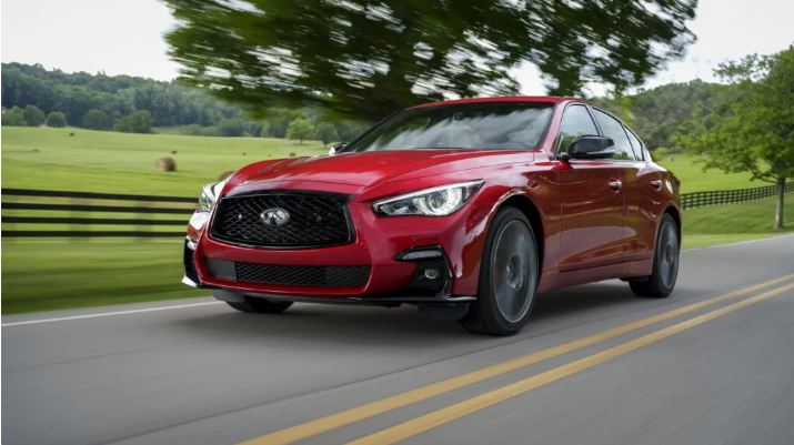 英菲尼迪Q50 2024款发布,标配3.0T V6引擎和后驱系统