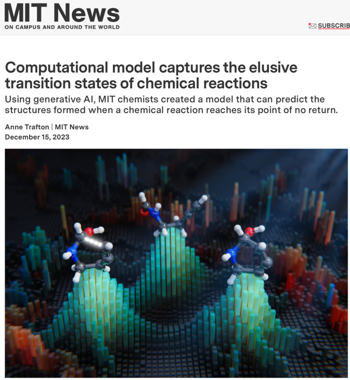 AI炼金术革新化学:MIT学者使用生成式AI,六秒生成新化学反应