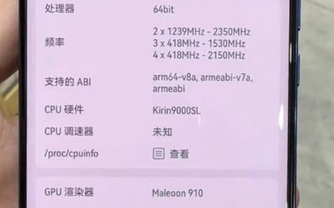 华为新品发布会预测：探索麒麟9000SL和麒麟8000的性能强劲