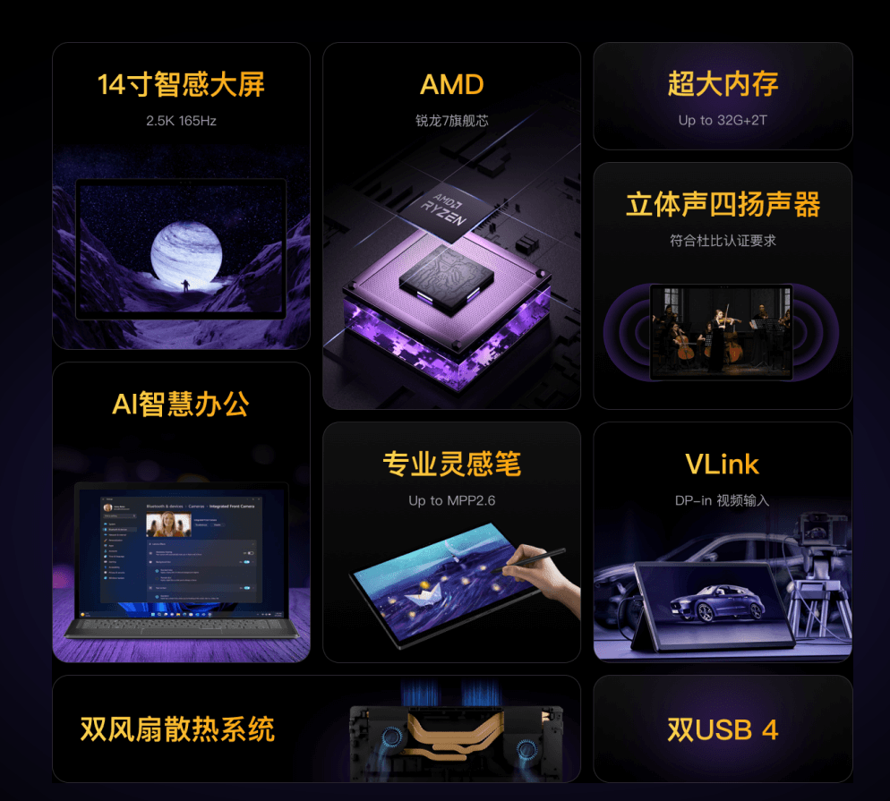 铭凡 V3 今晚亮相,全球首款 AMD AI Windows 三合一平板电脑
