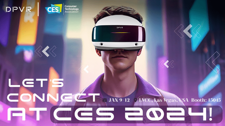 大朋VR确定参展CES 2024,新品“大朋E4企业版”将同行亮相
