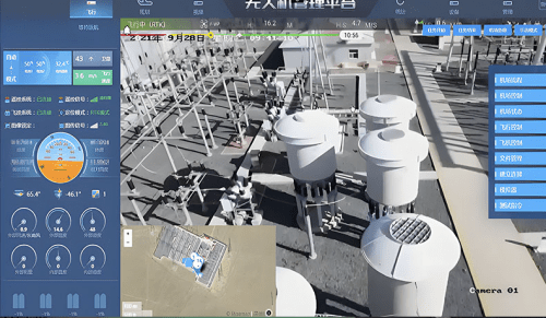 巡检无人机高效运行,无人机线路巡检的多角度巡视优势