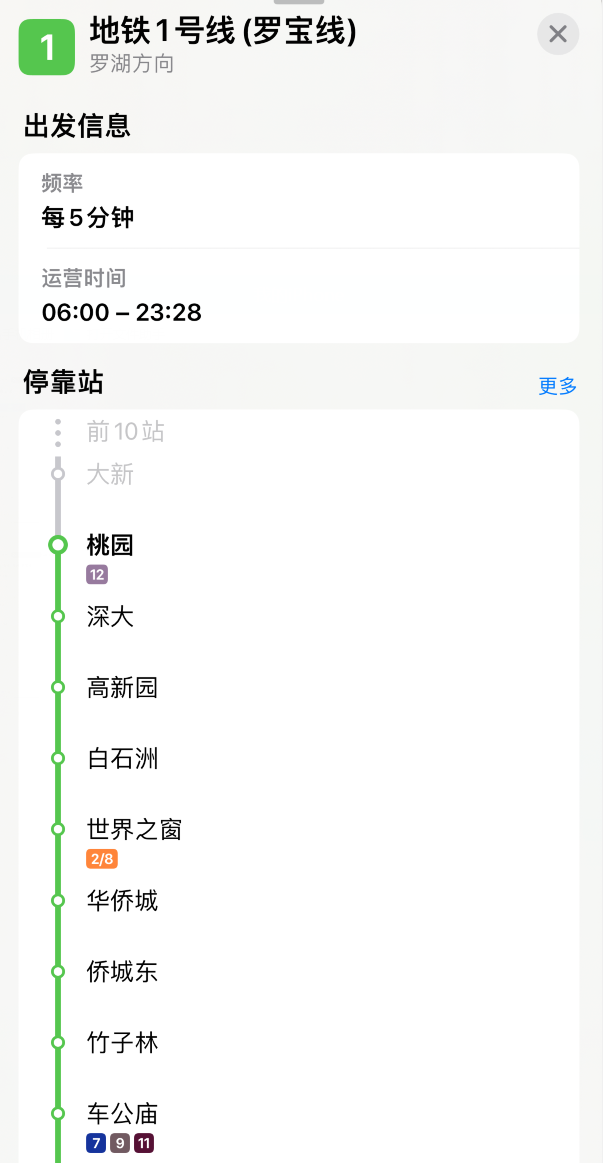 iPhone 小技巧:在 “地图”中获取公共交通路线等信息