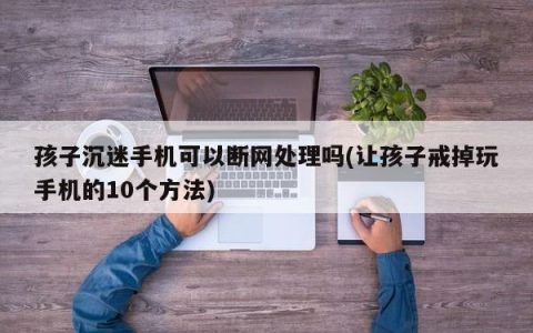 孩子沉迷手机可以断网处理吗