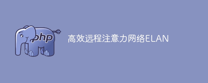 ELAN: 提升远程注意力的高效网络