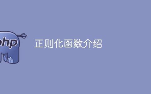 正则化函数的解释