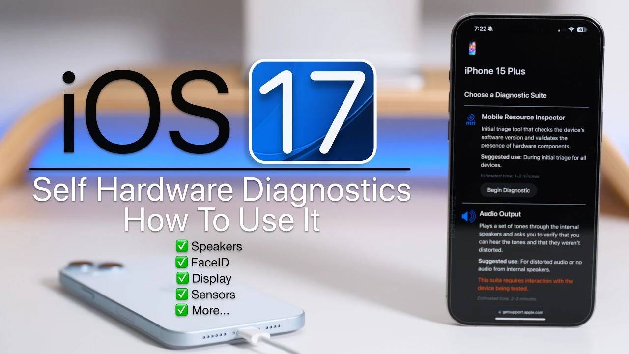 如何在 iphone 上使用 ios 17 诊断工具