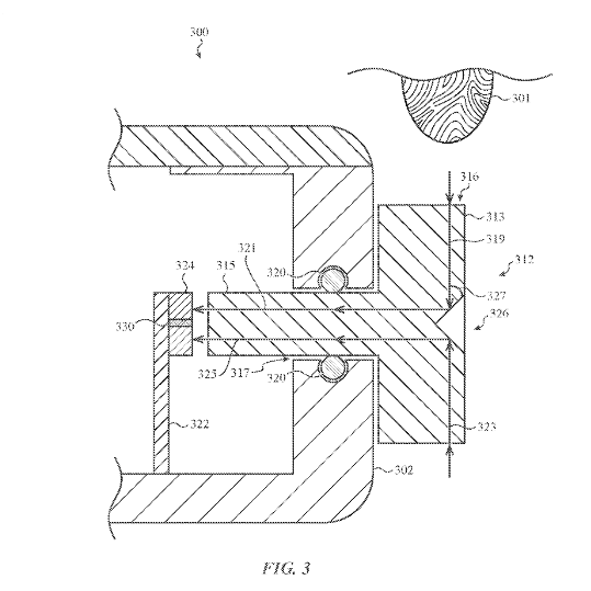 苹果新专利亮相:Apple Watch数字表冠整合触控和光线传感器
