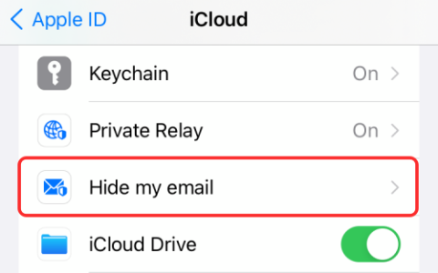 当您在 iPhone 上使用“隐藏我的电子邮件”时会发生什么？
