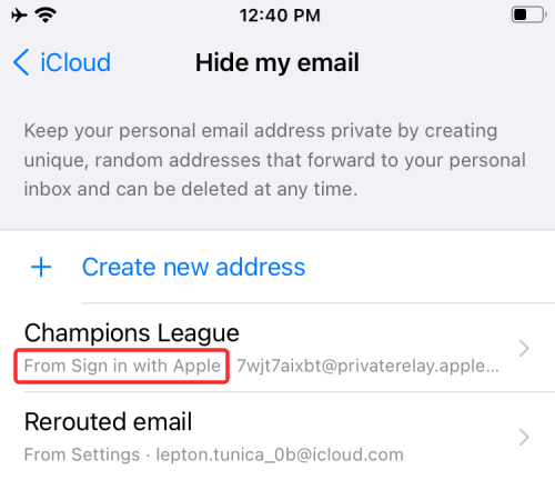 当您在 iPhone 上使用“隐藏我的电子邮件”时会发生什么?