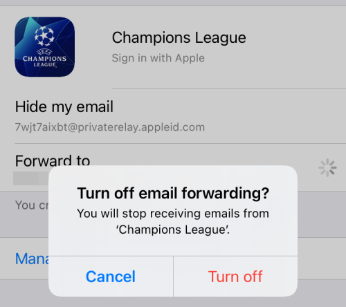 当您在 iPhone 上使用“隐藏我的电子邮件”时会发生什么?