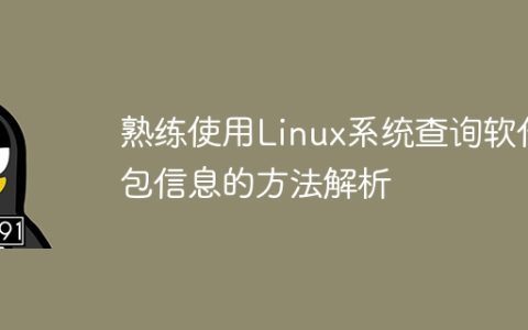 解析在Linux系统中查询软件包信息的技巧
