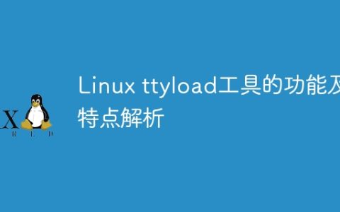 分析Linux ttyload工具的功能和特性