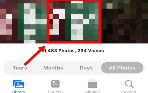 如何知道照片是否在iPhone上的夜间模式下被点击