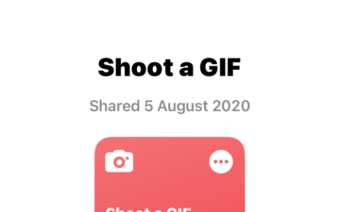 如何从 iPhone 相机立即创建 GIF