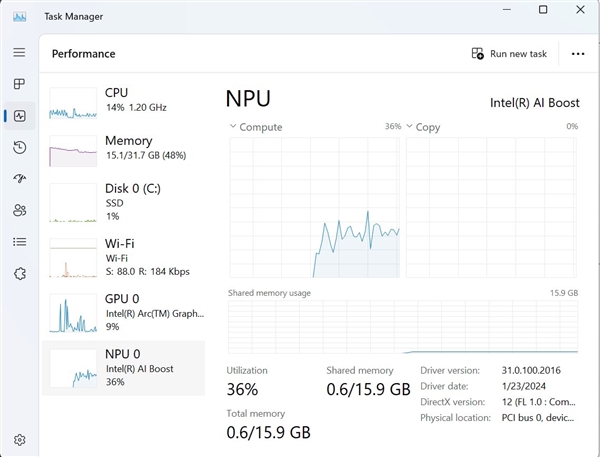 Intel开源NPU加速库,酷睿Ultra处理器AI PC可运行轻量级大语言模型