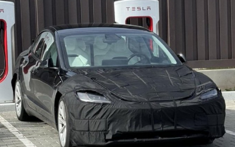 特斯拉新款Model 3高性能版韩国认证通过，动力参数曝光引关注