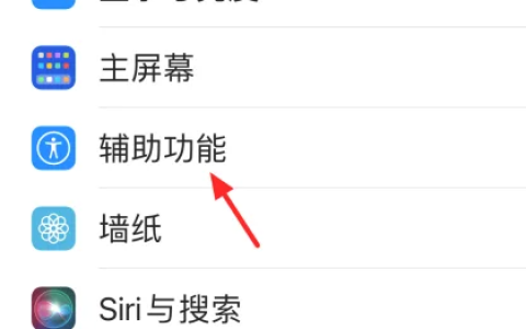 苹果手机浮球在哪里设置