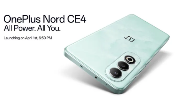 一加 Nord CE4 印度发布会定档,搭载骁龙7 Gen3性能大提升
