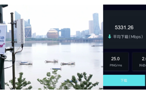 浙江移动携手华为刷新手机下行速率纪录，逼近5.4Gbps理论极限