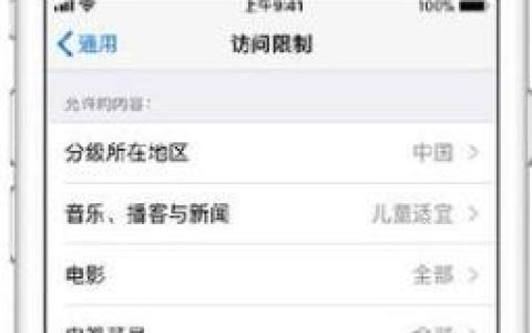 iOS使用访问限制的详细讲解