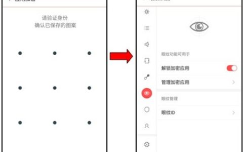红魔Mars重新录入眼纹的简单教程分享