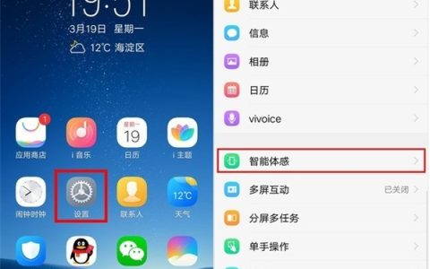 vivox21中设置双击亮屏的方法介绍
