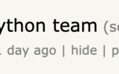 谷歌员工爆料Python基础团队原地解散