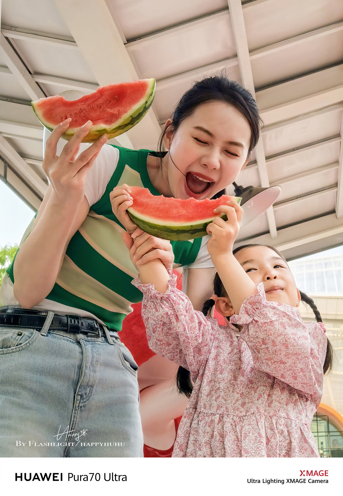 这个母亲节,华为 Pura 70 系列定格“两个小孩”的治愈瞬间