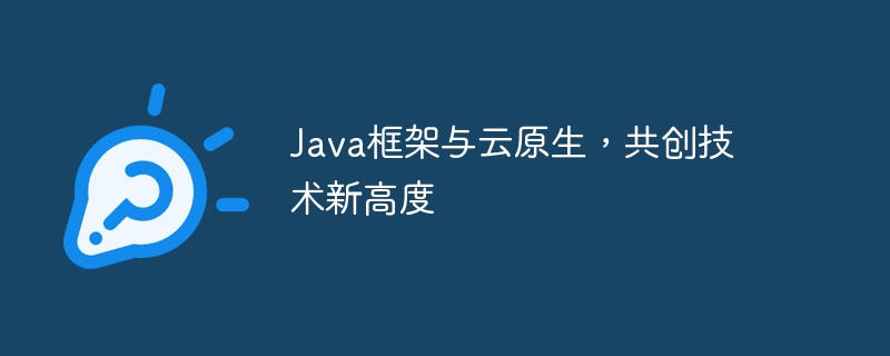Java框架与云原生,共创技术新高度