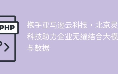 携手亚马逊云科技，北京灵奥科技助力企业无缝结合大模型与数据​