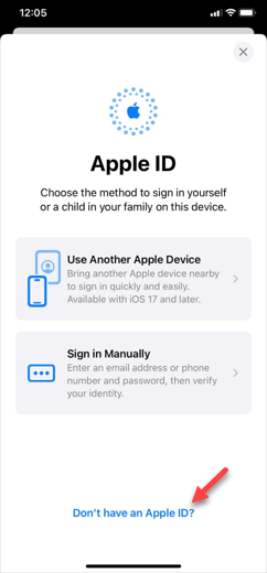 无法创建 Apple ID;这部iPhone已经被用来创造太多:修复