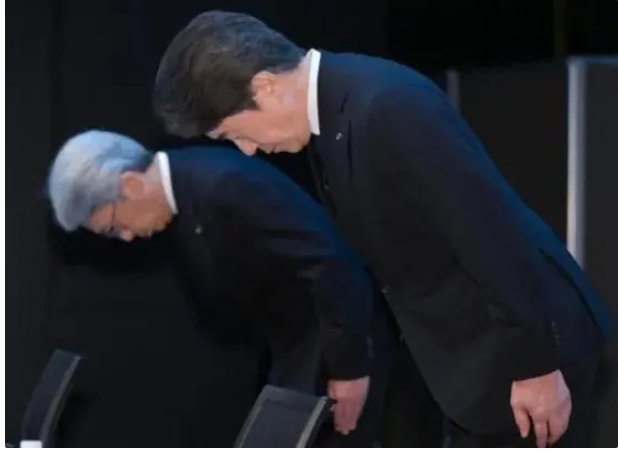 造假行为曝光,丰田、本田、马自达高管鞠躬道歉