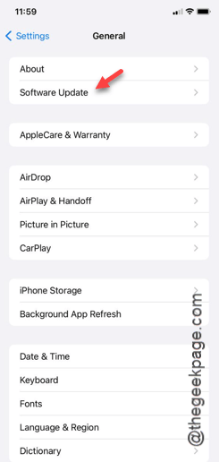 iPhone上的数据需要更新:修复