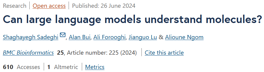 Llama分子嵌入优于GPT,LLM能理解分子吗?这一局Meta赢了OpenAI