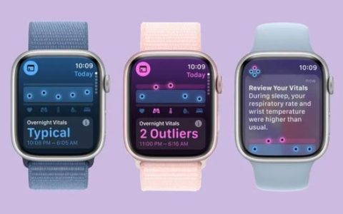 苹果发布首个 watchOS 11 公测版 新增健康监测应用等功能