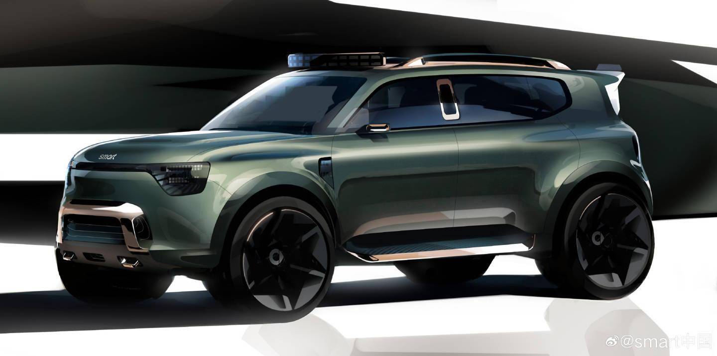 奔驰设计新作曝光!精灵#5大五座SUV,有何亮点?