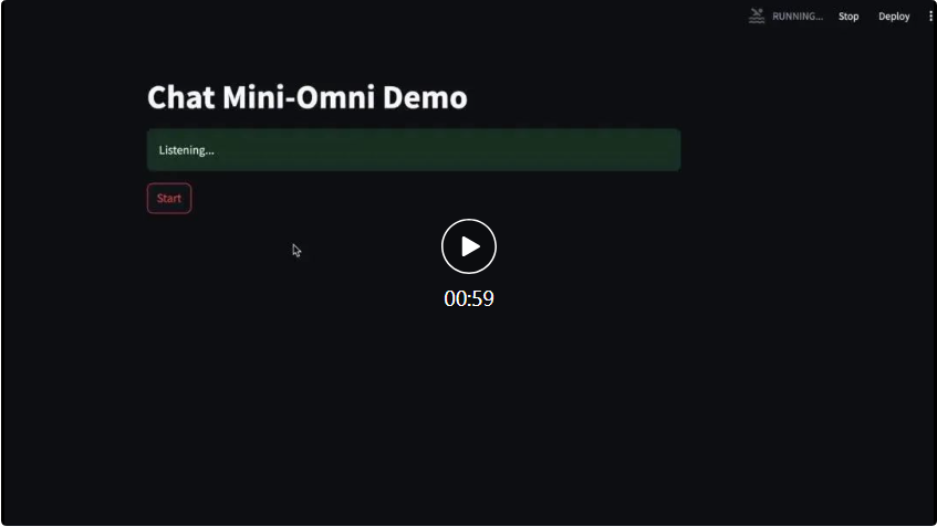 让大模型能听会说,国内机构开源全球首个端到端语音对话模型Mini-Omni