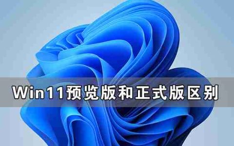 Win11预览版和正式版有什么区别