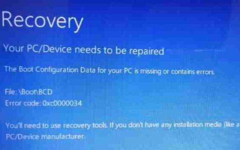 Win10开机蓝屏recovery怎么修复 Win10recovery蓝屏解决教程