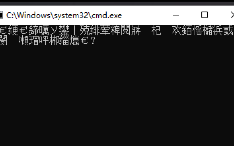 bat文件乱码怎么处理 win11系统运行bat文件出现乱码的解决方法