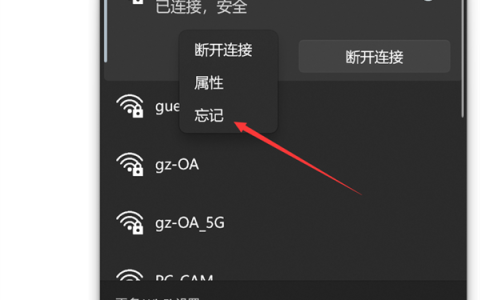 电脑总连上无效WiFi该怎么办 Win11系统删除WiFi热点的方法教程