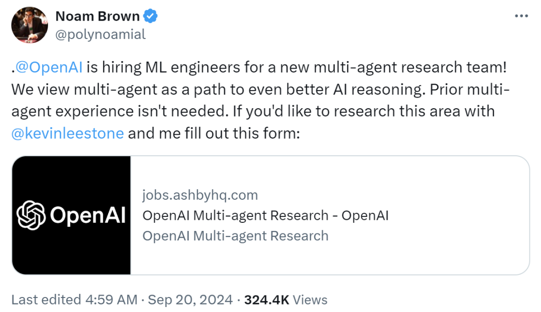 OpenAI今天Open了一下:开源多智能体框架Swarm