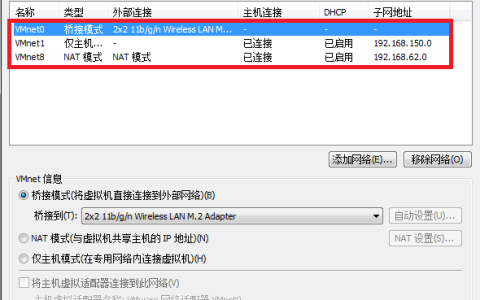 Vmware三大网络之桥接
