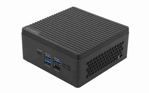 ECS 精英推出 LIVA Z7 PLUS 迷你主机：基于 Meteor Lake，双 USB4 双网口