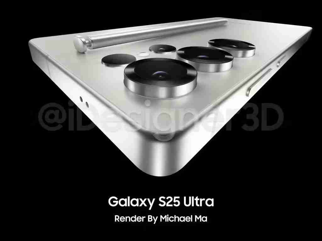 抢先看:三星Galaxy S25 Ultra手机4种颜色渲染图再曝光