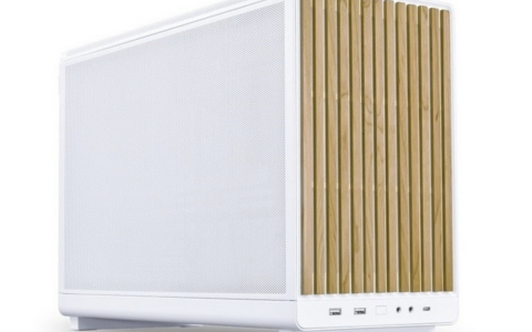 联力预热白色木质款 A3 桌面 M-ATX 小机箱：胡桃木纯木格栅、12 月 19 日上市
