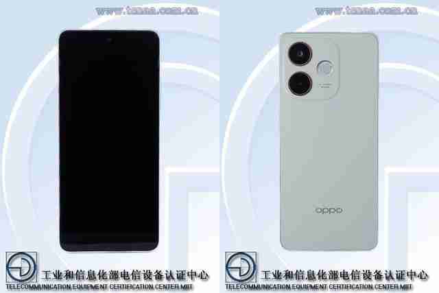 OPPO PKV110手机证件照公示，电池额定容量5640mAh